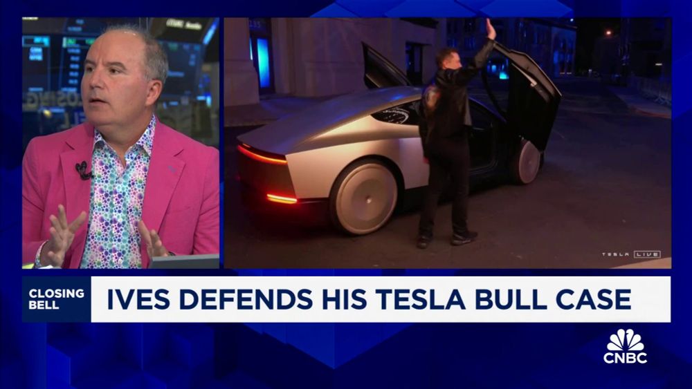 Tesla is the most undervalued AI name in the market, says Wedbush's Dan Ives