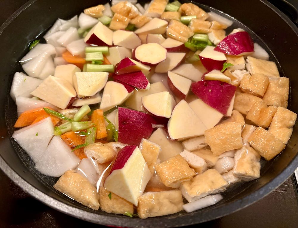 これからに期待してする汁物