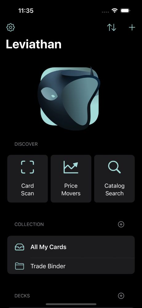 Screenshot: Leviathan on iPhone, teasing a new design and… wait what is that ‚Price Movers‘ section?!