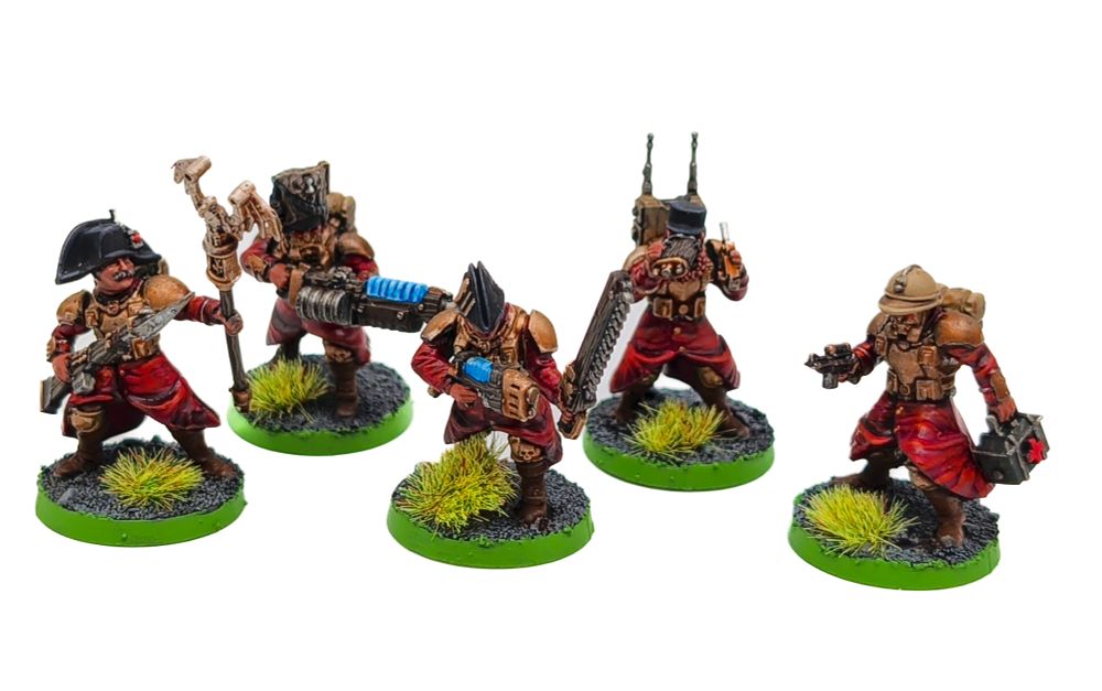 Vostroyan Platoon Command Squad