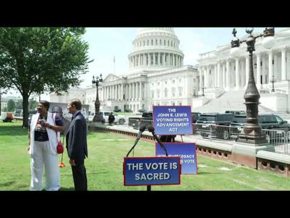 LIVE: Senator Warnock Reintroduces the John R. Lewis Voting Rights Advancement Act