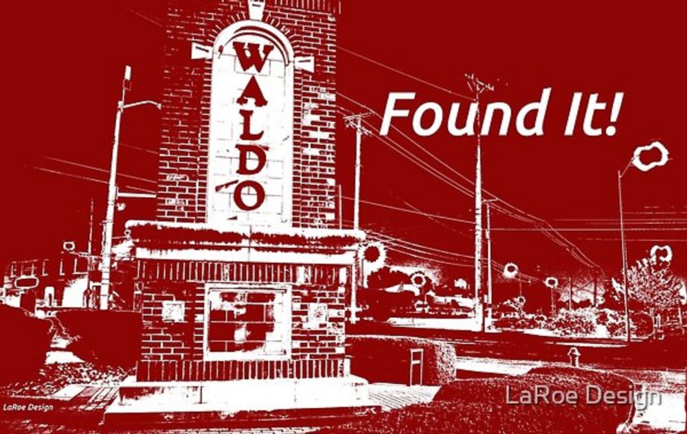 Found It! Waldo Neighborhood Located by LaRoe Design | Redbubble