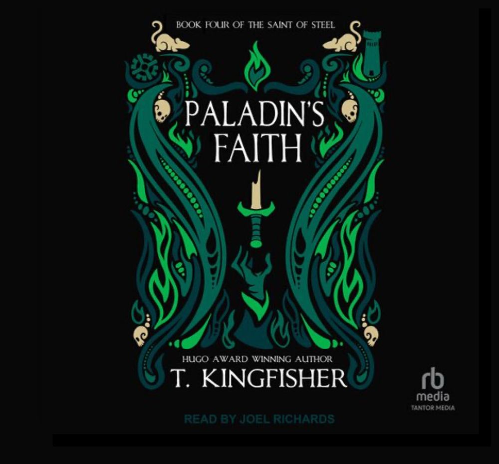 Book cover of Paladins Faith by T. Kingfisher
