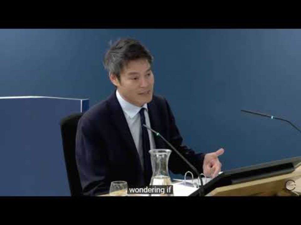 Prof Kevin Fong at the Covid Inquiry on the importance of lived experience on the front line