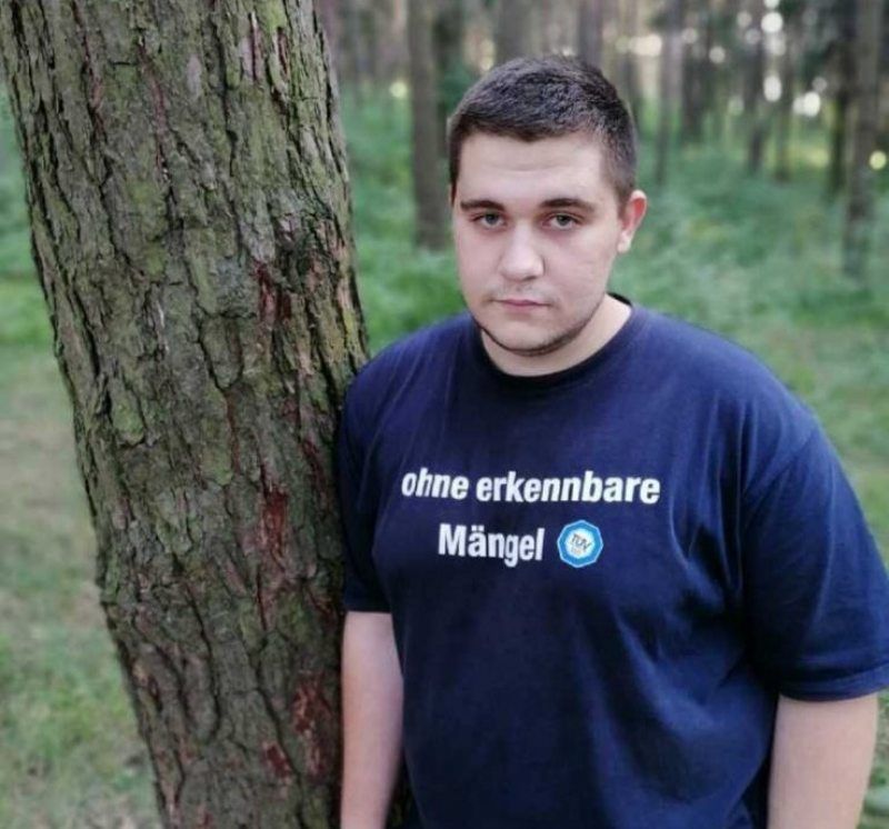 Photo of antifascist prisoner Aliaksandr Reznik More information: https://supportantifaprisoners.wordpress.com/antifascist-prisoners/