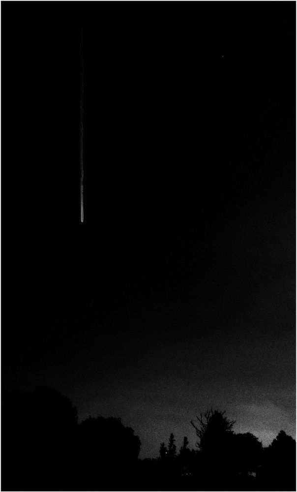 something falling from the sky