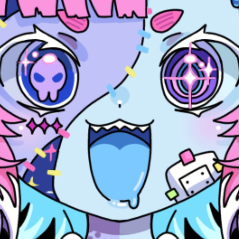 Zoom in on necronivals face
