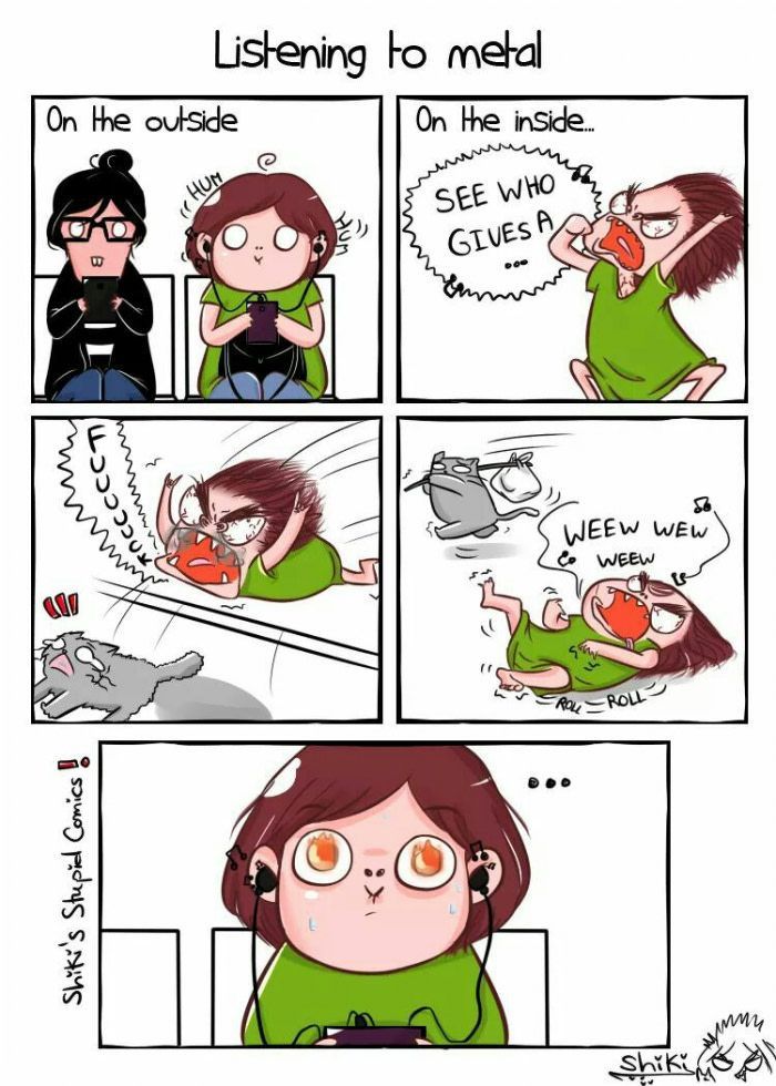 5-teiliger Comic Strip von Artist Shiki. 