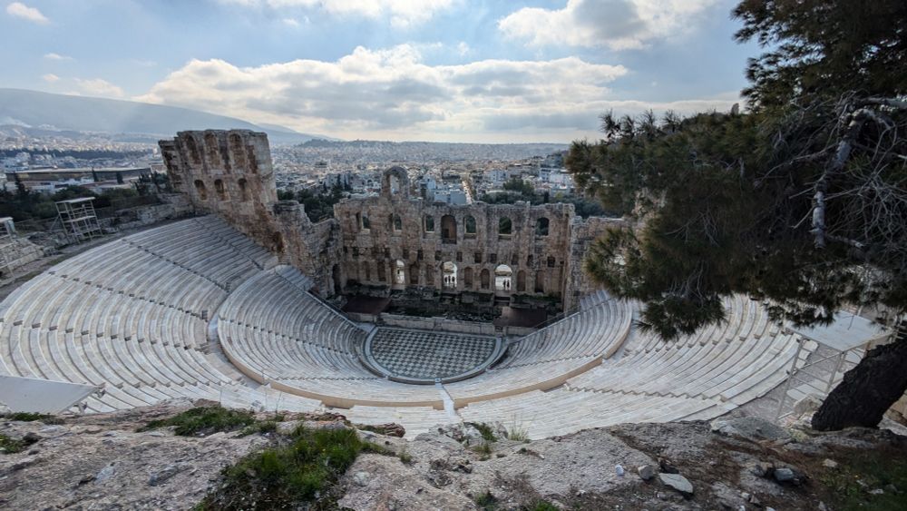 Odeon of Herodes Atticus, theatre of Acropolis 