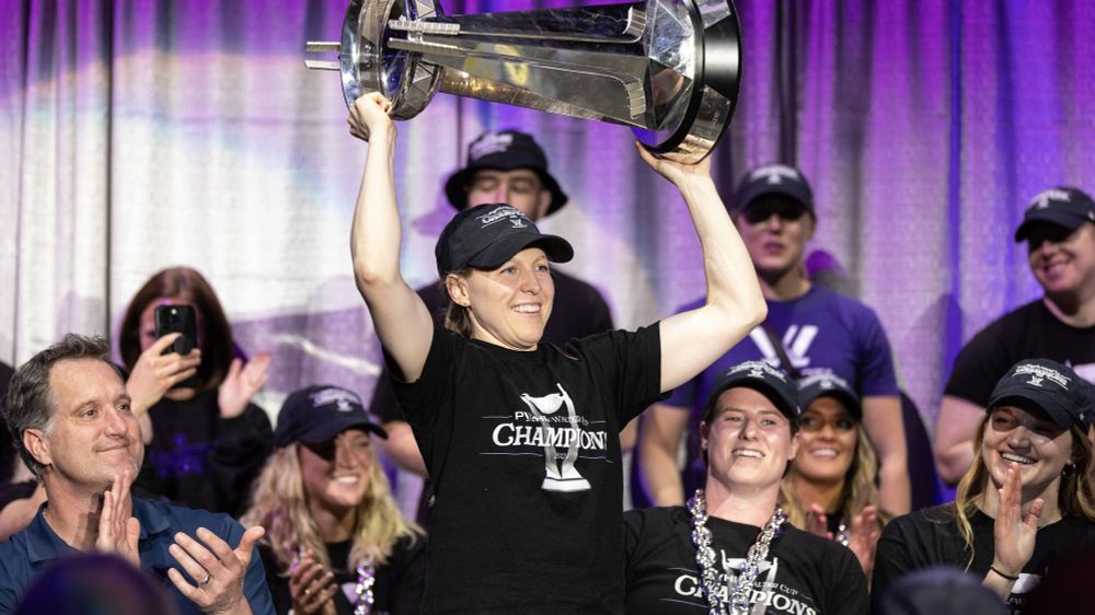 Celebrating champions: Star goalie reflects on inaugural PWHL season