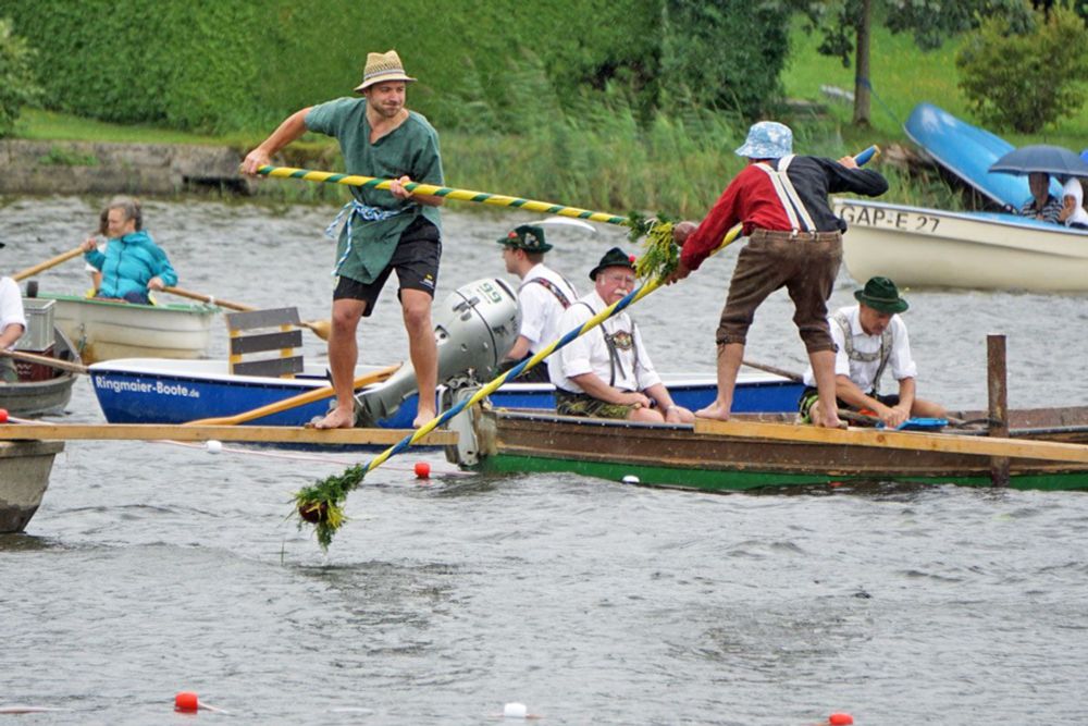 Fischer-Stechen in Seehausen am Staffelsee