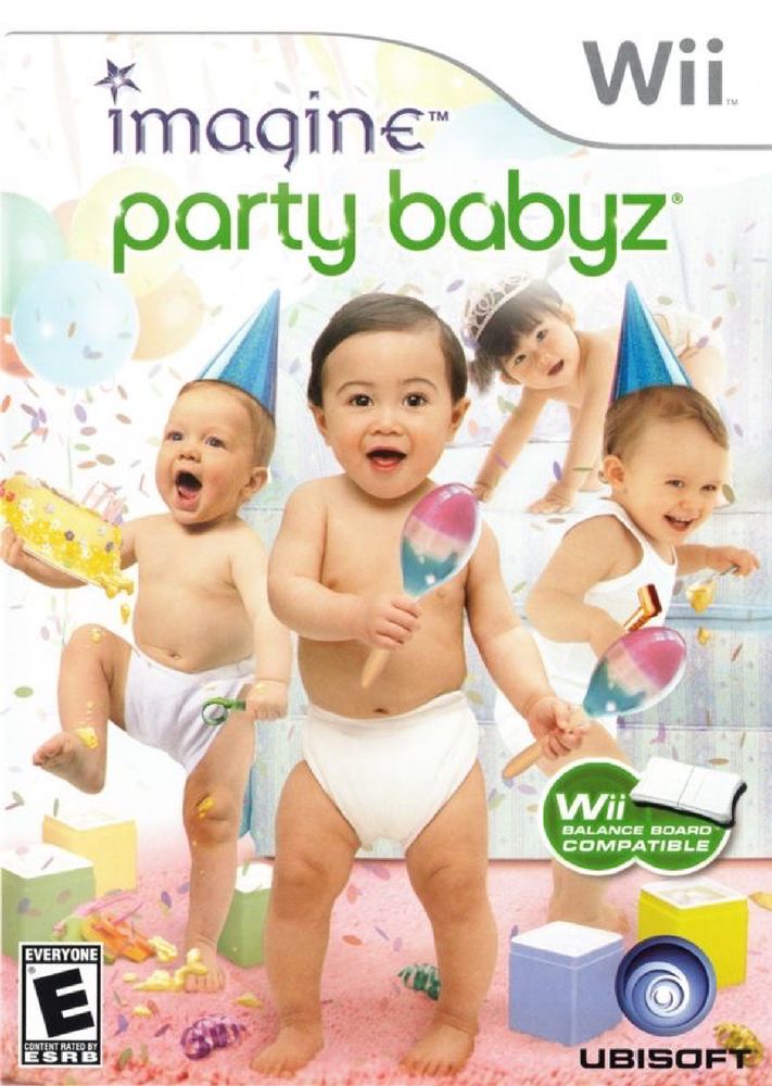 The box art for the Nintendo Wii game “Imagine Party Babyz”