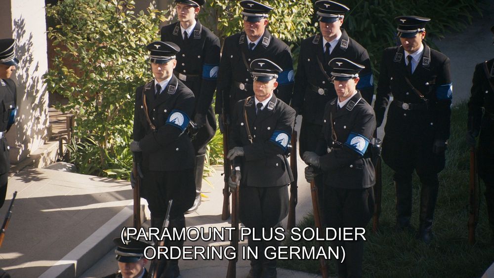 Paramount+ Soldier ordering in German