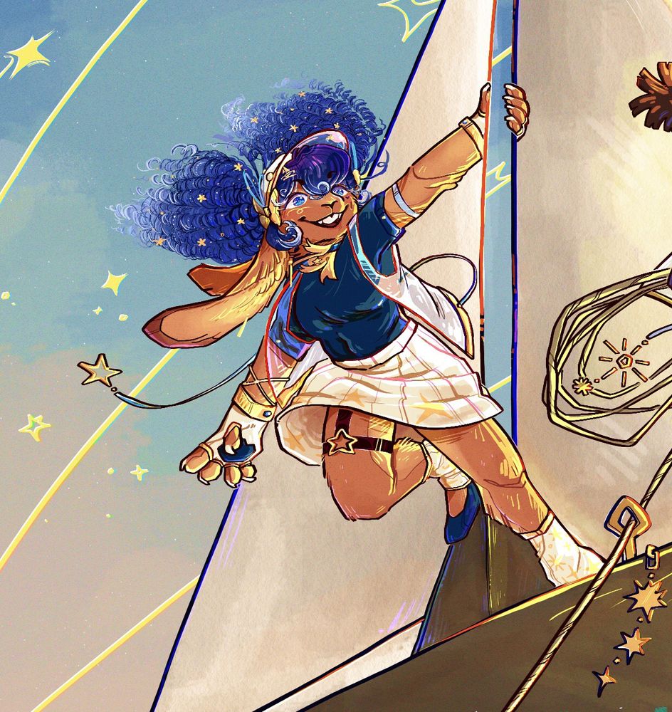 A close up on Kartune's feature character.