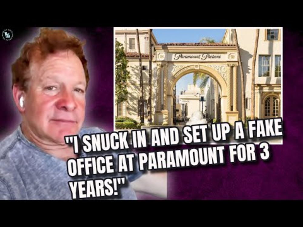 WTF! Steve Guttenberg snuck onto the Paramount lot & created a fake office for 3 years!