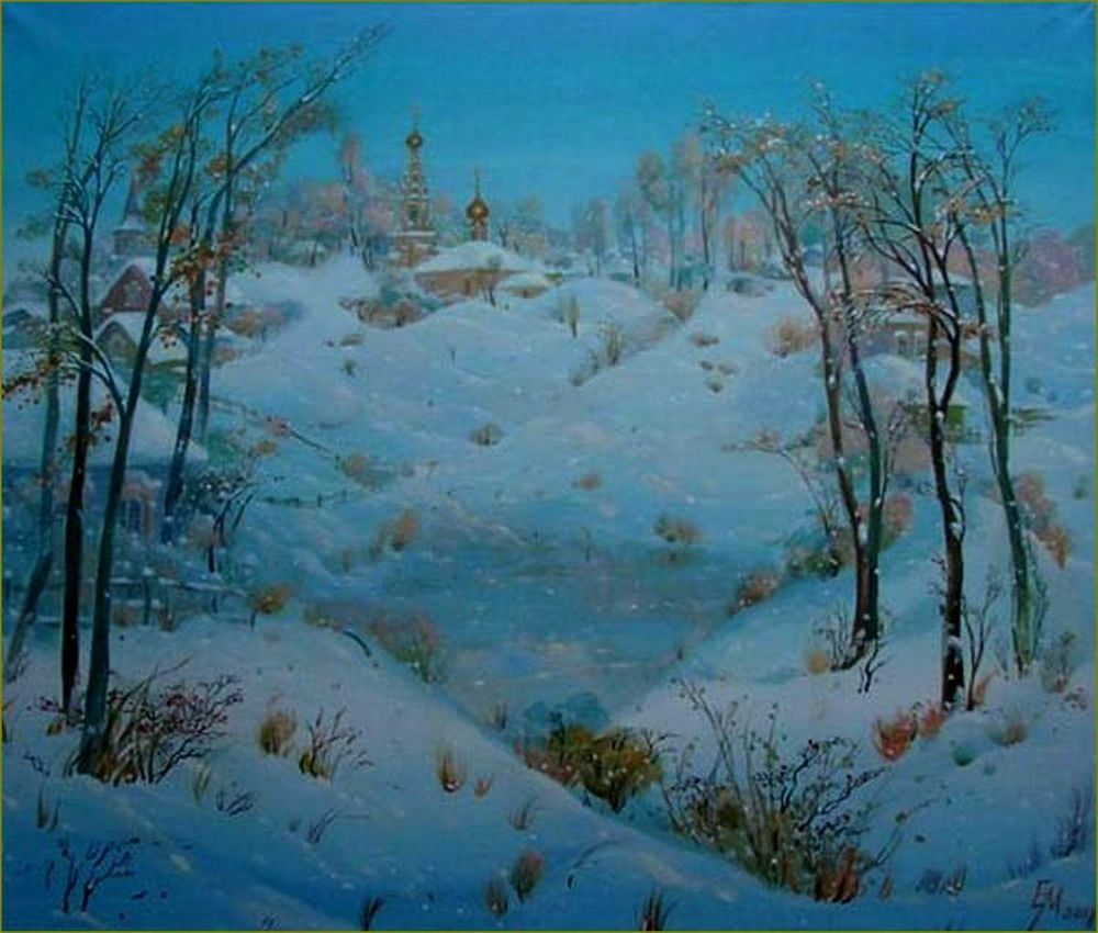 Ilusion óptica de dos retratos en el paisaje, s/d 
Tal día como hoy 12 de noviembre nació la artista visual rusa especializada en ilusiones ópticas Elena Moskaleva (1957)
