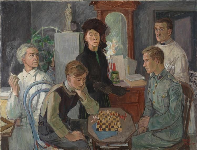 La familia, 1942.

Tove Jansson escribió e ilustró su primer libro de los Mumin,  en 1945, durante la Segunda Guerra Mundial. Más tarde comentó que la guerra la deprimía, y que quería escribir sobre algo naïf e inocente. Su fama se difundió rápidamente, y pronto se convirtió en la escritora finesa más leída en el extranjero.  En 1966 obtuvo el Premio Hans Christian Andersen de literatura infantil, por el conjunto de su obra. 