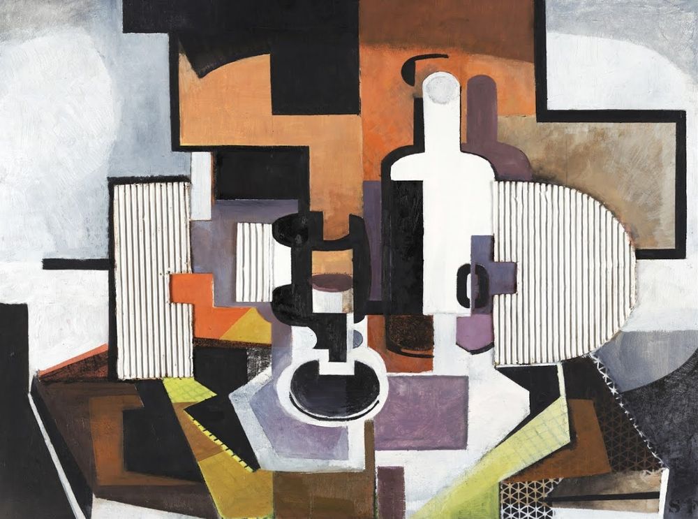 Glass and Bottle, 1948. Crystal Bridges Museum of American Art, Bentonville, Arkansas

 En 1935 contrajo matrimonio con el artista, teórico y coleccionista de arte George L. K. Morris, a través de quien conoció el movimiento cubista francés