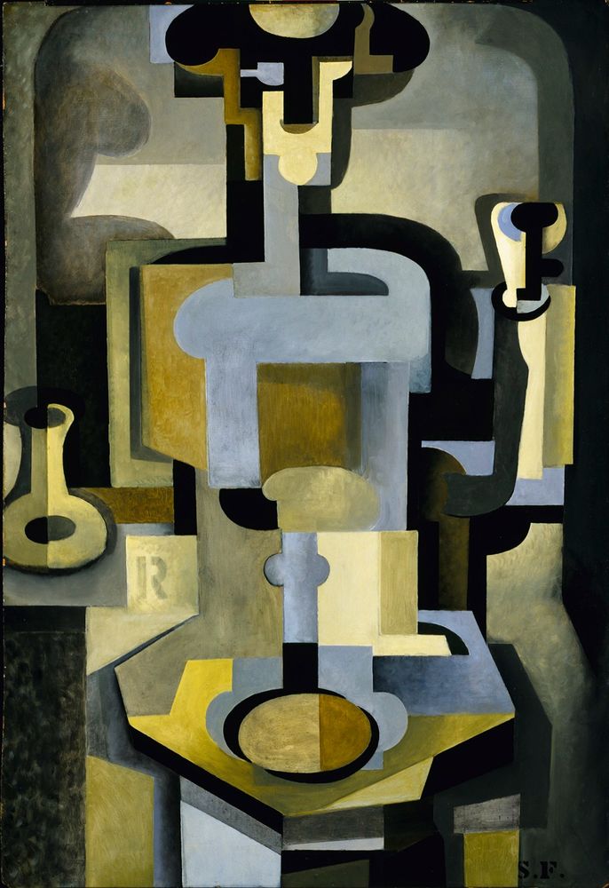 Composition: Toreador drinking, 1944. Smithsonian American Art Musuem, Washington, D.C

Junto a su marido, fundaron  la American Abstract Artists (AAA)en 1936 en la ciudad de Nueva York. Con los llamados “Cubistas de Park Avenue”, expuso en varias ocasiones entre 1937 y 1946. 