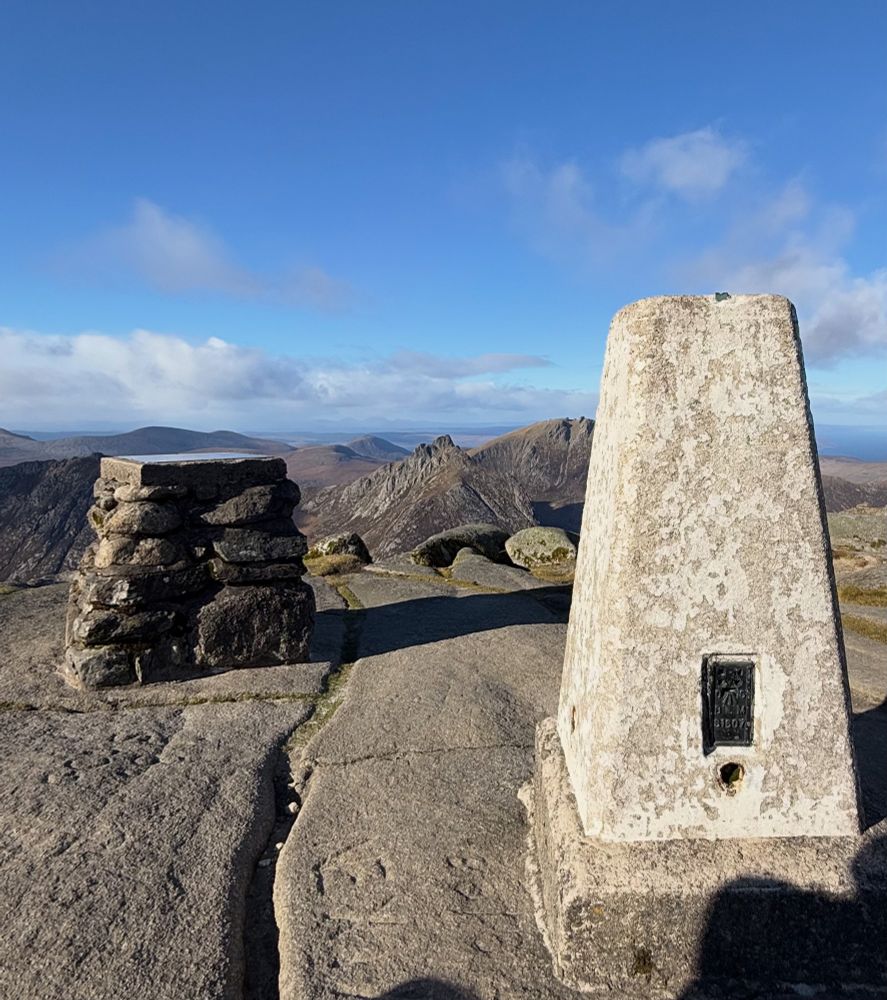 Summit views from Goatfell, Isle of Arran