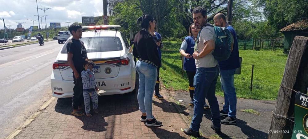 Equipe da saúde foi impedida de prestar atendimento na Tekoa Mbya Guarani  Karandaty, Cachoeirinha, RS