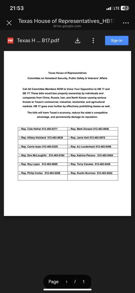 Cole Hefner  (R) 512-463-0271
Mark Dorazio(R ) 512-463-0646
Hillary Hickland (R) 512-463-0630
Janis Holt(R) 512-463-0570
Carrie Isaac(R) 512-463-0325
AJ Louderback(R) 512-463-0456
Don McLaughlin (R)  512-463-0194
Katrina Pierson (R)  512-463-0484
Dustin Burrows （R）512-463-0542
Ray Lopez  (D) 512-463-0669
Terry Canales(D)  512-463-0426
Philip Cortez (D)  512-463-0269