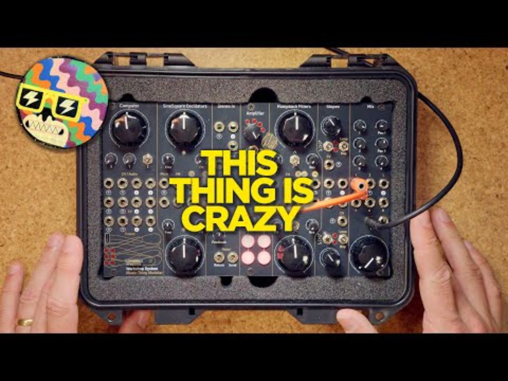 Music Thing Workshop System modular synth demo.