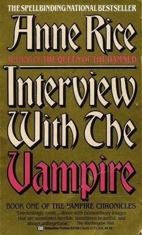 Cover of Interview with the Vampire by Anne Rice.