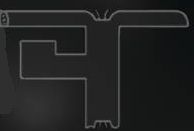 A room from the Hollow Knight: Silksong map that kinda looks like a silly cartoon elephant.