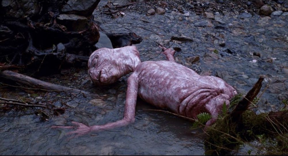 ET when they find him in the river