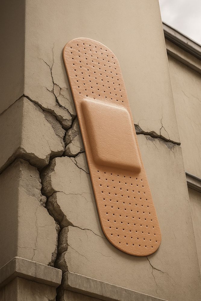 Some cracks need more than a bandage