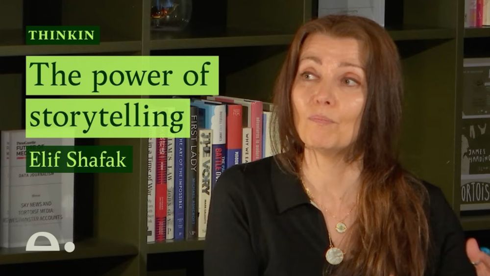 Author Elif Shafak on the power of storytelling | Tortoise ThinkIn