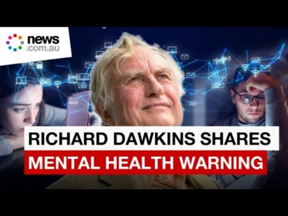 Scientist Richard Dawkins shares chilling mental health warning