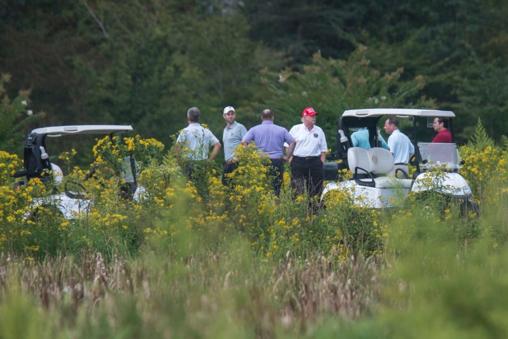 Trump’s golf outings have long concerned Secret Service