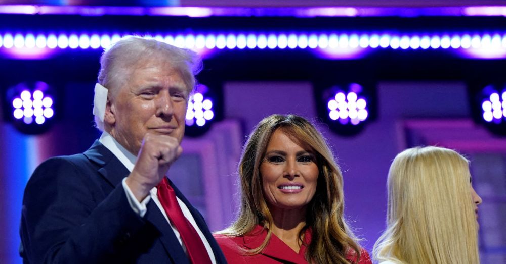 Melania Trump suggests support for abortion rights in break from Donald Trump