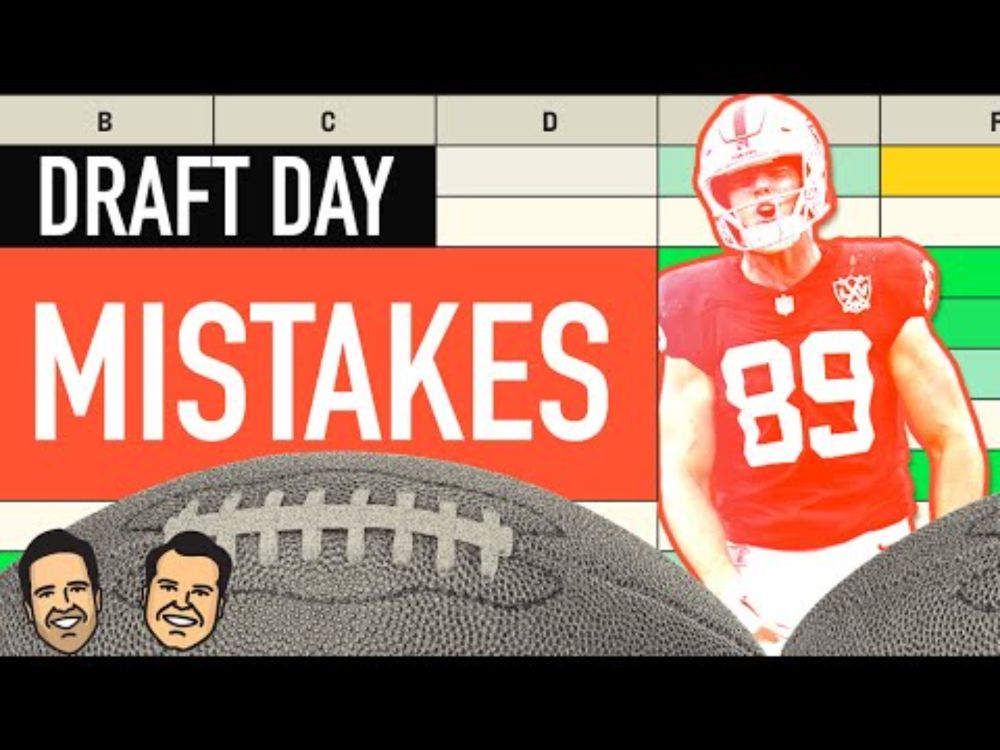 Avoid These MISTAKES On Draft Day