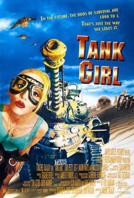 Tank Girl movie poster.