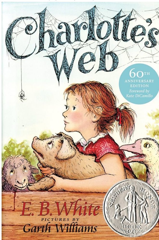 Book cover: Charlotte’s Web by E.B. White