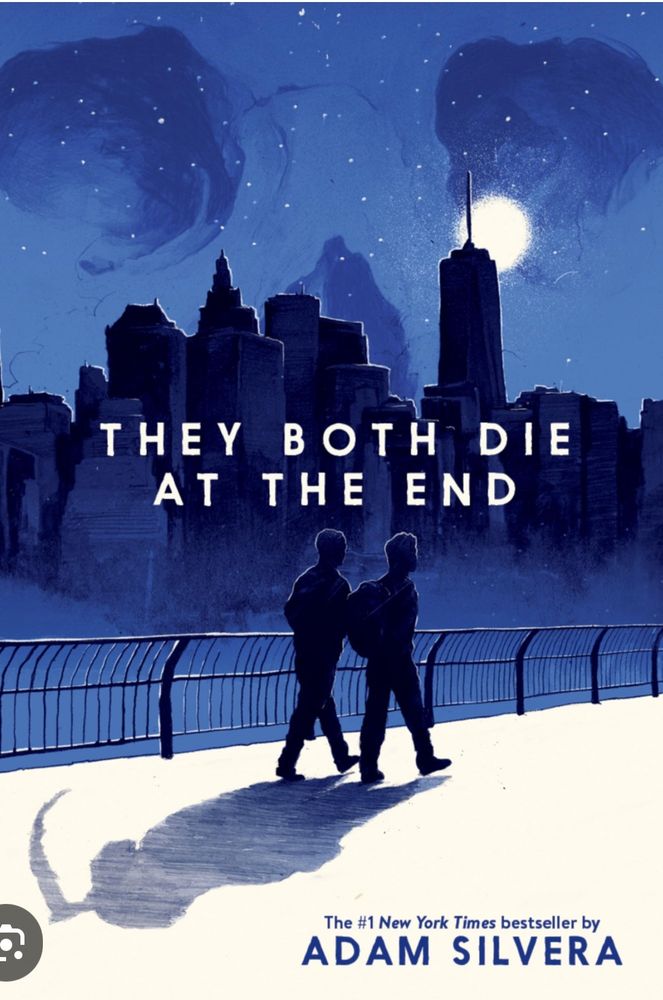 Book cover: They Both Die At the End by Adam Silvera