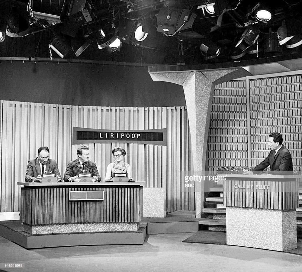 A British game show from the 1960s.
