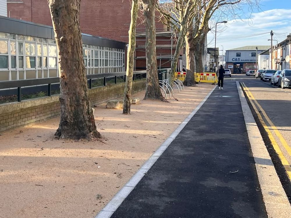 New accessible paving