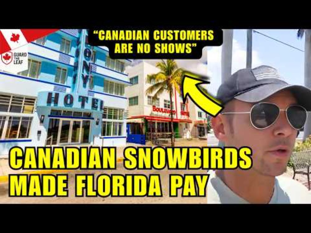 Florida Didn’t Realize Canadians Leaving Would Hurt Tourism This Bad
