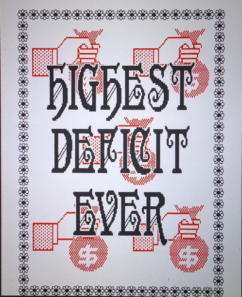 Highest deficit ever