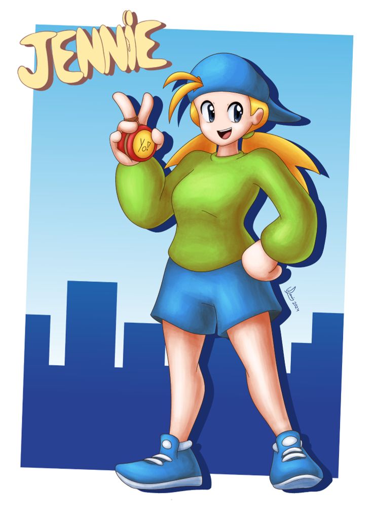 Render of Jennie
