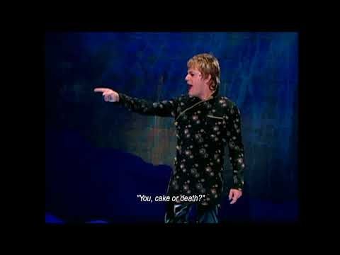EDDIE IZZARD -  DRESS TO KILL - CAKE OR DEATH