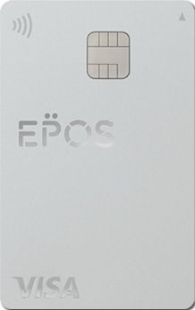 エポスカード（スタンダード）の一番新しい、縦型デザイン。

ちなみに、イオンカードなどもそうですが、こういう「流通系」と言われる会社のカー
ドは、審査難易度が比較的、低い（※日常的な自社店舗での拡販を狙って発行しているため）のですが、反面、支払いが滞り「いざ、支払えない」となったら、取り立ての厳しさは、大手サラ金以上と言われています。
（※ちなみに、消費者金融の「アコム・プロミス・モビットの3社」は、バックに大手メガバンクがいる為か、企業イメージの棄損を恐れて必要以上の取り立てはしてこないらしいです）

そうして、弁護士事務所か司法書士事務所のお世話になる訳やね。ああ、怖。