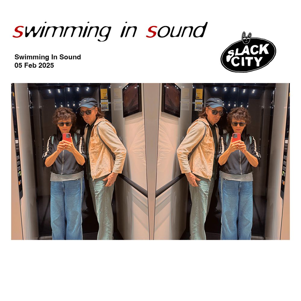 Yes, it's Wednesday, time to get Swimming In Sound again! 

Live on Slack City, catchup on @totallyradio.

This week we head on over again to @lovethyneighbr Towers for another visit to our friend Andy Rossiter. The conversation ranges far & wide.  We also, of course include tracks by @wirehq, #minimalcompact and "something from us" – this week sees return to the  1st  upfront single from #nanocluster Vol.3 – "In The Far Away" – @immersion_hq | @suss_band of course. Album out on Feb 14th.. 
https://swim.greedbag.com/buy/nanocluster-vol-8

Please note that for looking up tours by artists we play (including ourselves) – www.songkick.com & www.bandsintown.com are great ways to search. It’s worth looking even if we don’t announce dates!

Photo taken in Las Palmas De Gran Canaria.

If you love what we do, please share this post on socials!

Wednesdays at 1.00PM // Repeat at 3.00 PM Friday - all times UK - On DAB in #brighton,  #manchester, #norwich & #portsmouth

www.swimminginsound.com // www.slackcity.org.uk // @slackcity // email - swimming@swimminginsound.com - we are also now on Bluesky @swimminginsound.bsky.social to connect. 

#swimminginsound #slackcityradio #slackcitymcr #brightonandhove #mcr 
@apparelwax @firestationsband @fcukers__ @memory_pearl @low_harness @ludovico_einaudi @peeldreammagazine @djsofa93 @power_pants_rock @pharisandjason @efficient_space @jaduheart @bibio_artist @komakino1970 @momma.band @alaskantapes @oreglo @thebeachboys @starfeminineband @naivenewbeaters @goodsadhappybad @immersion_hq @suss_band @saultglobal @sevwave @jonathanfitoussi_
