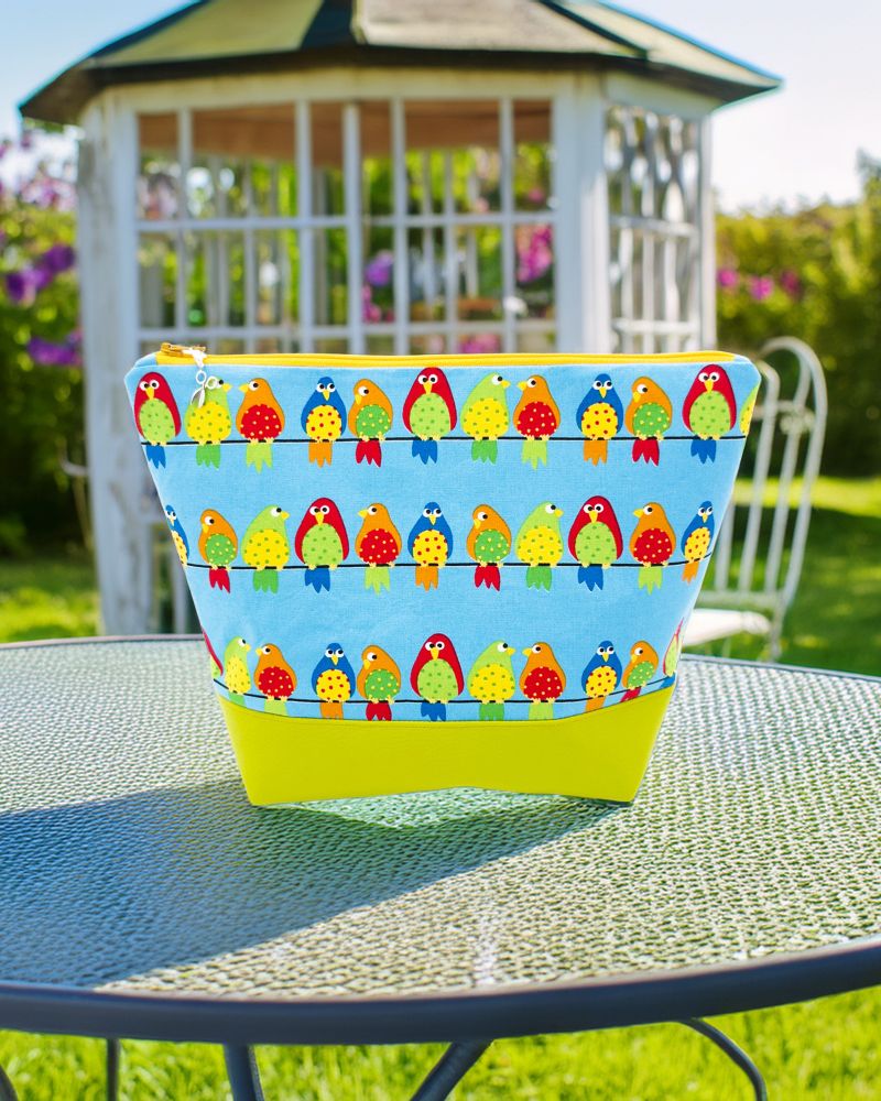 Kreallent | Projekttasche "Birds on a Wire"