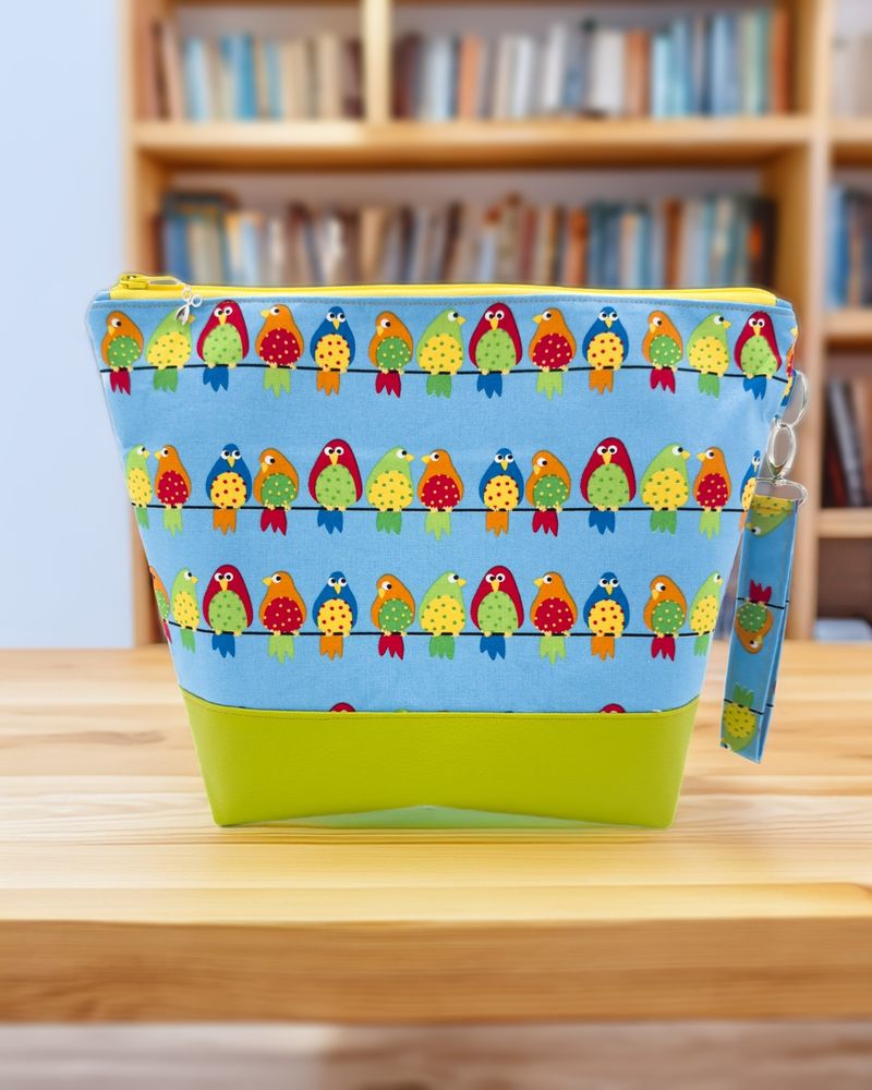 Kreallent Projekttasche "Birds on a Wire"