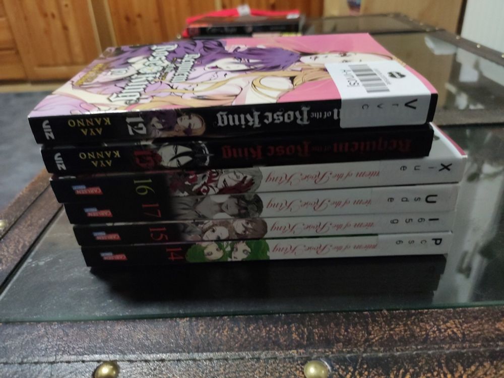 Mangstapel, Requiem of the Rose King, 4 in deutsch , 2 in english